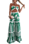 Tropical Crop- Wide Leg Set