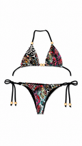 Wild Luxe Reversible Triangle Bikini