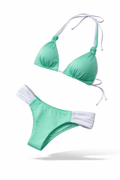 REVERSIBLE MINT / WHITE BIKINI