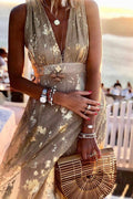 Goddess maxi cover up dress