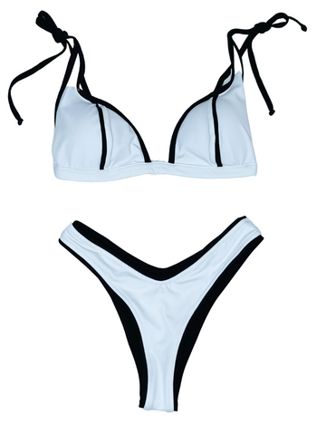 Divina solid bikini set