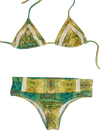 Earth tones bikini set