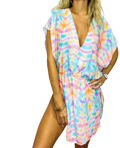 Tye dye cover up dress