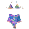 High waisted bikini set